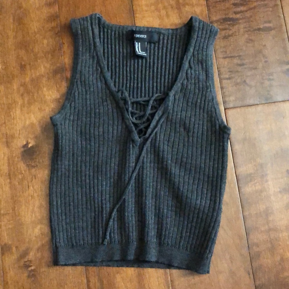 Tank crop  top (cotton)